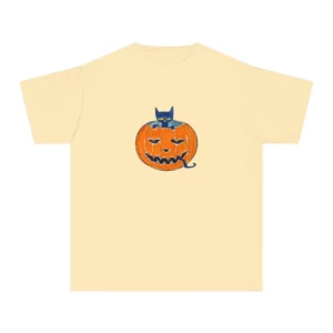 Cool Cat Pumpkin Baby Tee