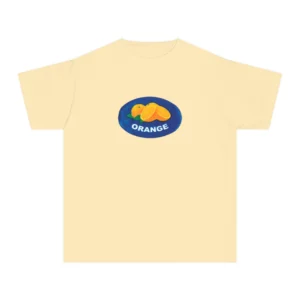 Orange Fruit Sticker Baby Tee