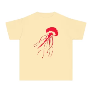 Red Jellyfish Baby Tee